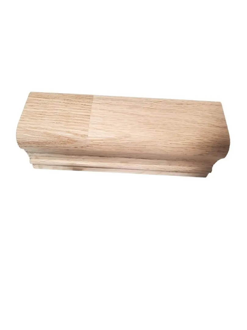 Handrail Oak Finger Joint Unfinished 8 Ft , 12 Ft , 16 Ft Lengths $2.99 Per Foot Store Pickup Only 2