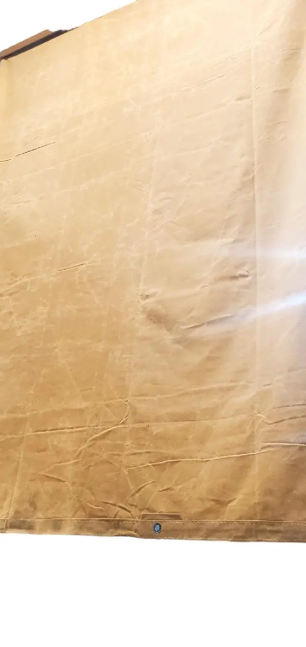 10X12 Tan Canvas Tarps 1