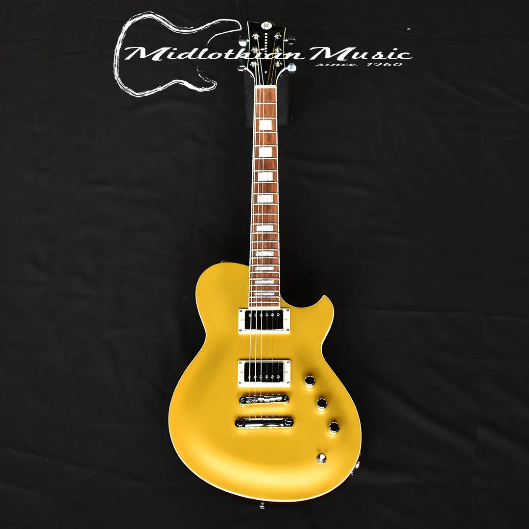 Reverend - Roundhouse Electric Guitar - Venetian Gold Gloss Finish 1