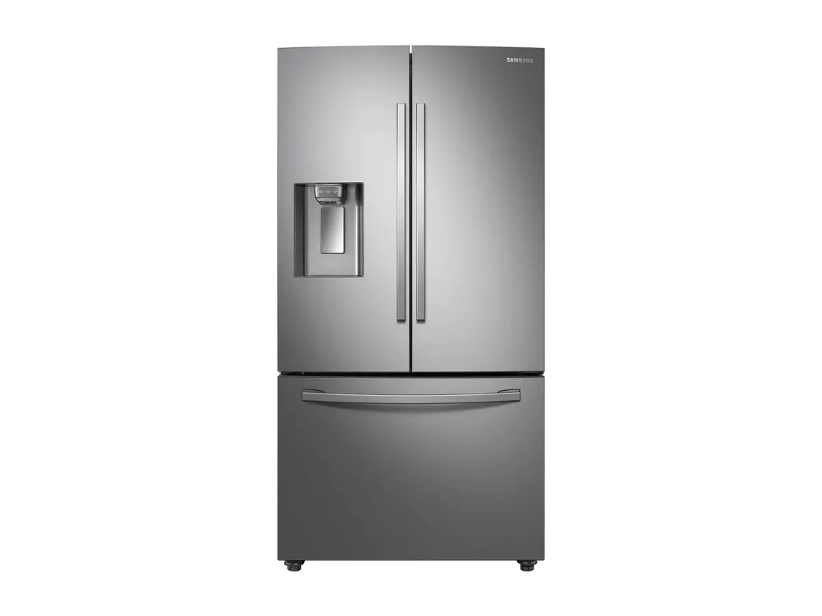 Samsung 23 Cu. Ft. 3-Door French Door, Counter Depth Refrigerator With Coolselect Pantry In Stainless Steel Rf23r6201sr/Aa Store Pickup Only 1