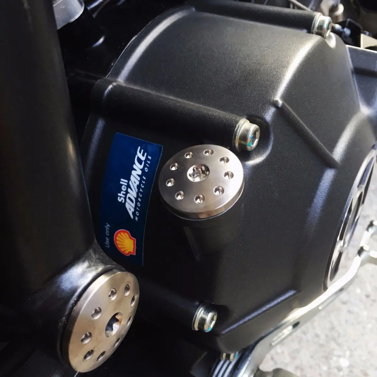 Super Corse Titanium Oil Fill Cap - Ducati Scrambler 1