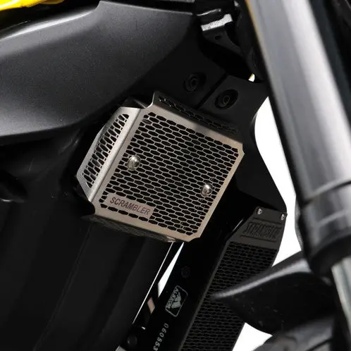 Super Corse Voltage Regulator Cover - Ducati Scrambler - Silver Or Black 1