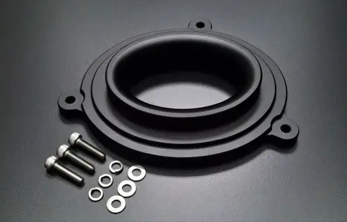 Super Corse High Flow Air Intake Bellmouth - Black Or Silver 2
