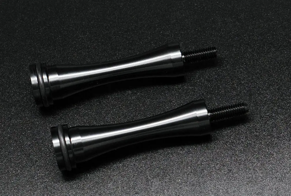 Super Corse Tool Free Seat Bolts - Long - Triumph Bonneville, Thruxton, Scrambler - Black, Silver, Brass 2