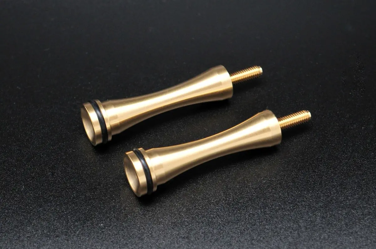 Super Corse Tool Free Seat Bolts - Long - Triumph Bonneville, Thruxton, Scrambler - Black, Silver, Brass 3