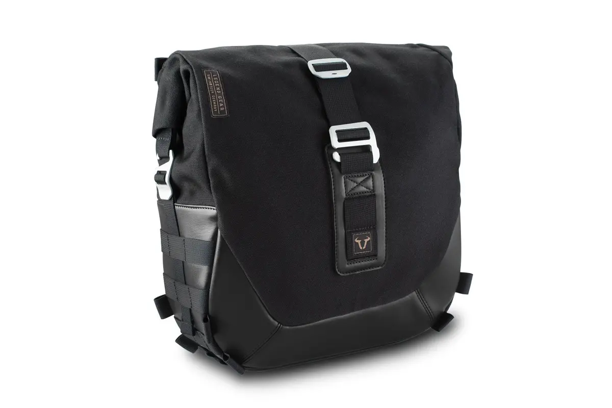 Sw-Motech Slc Pannier Rack With Quick Detach Legend Lc2 Bag - Black - 2019+ Triumph Scrambler 1200 X/Xe/Xc 2