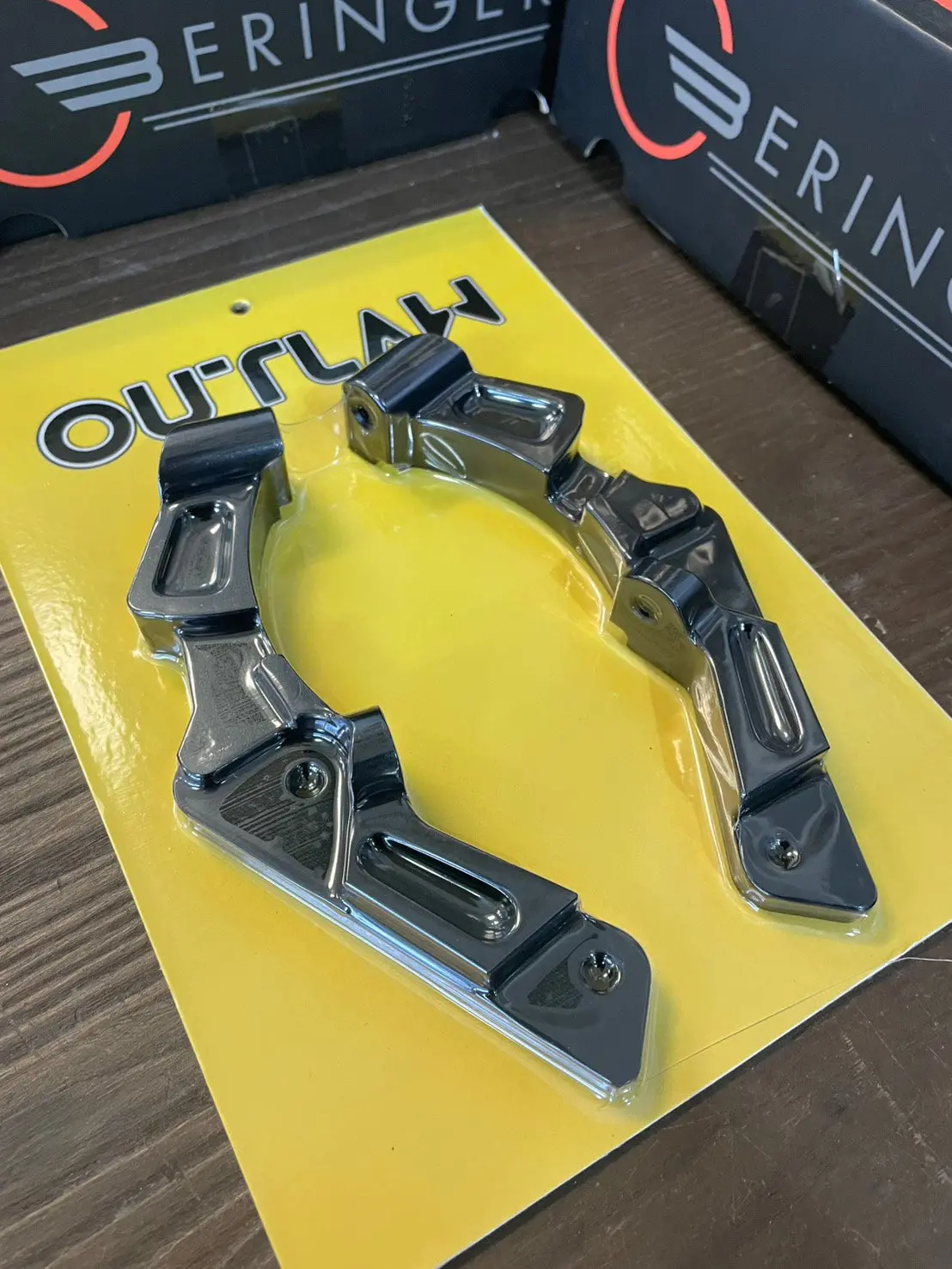 Bella Garage Brembo Radial Caliper Brackets - Triumph Bobber / Bobber Black 1