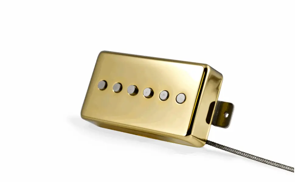 Lindy Fralin Noiseless P90 Neck Pickup - Gold Finish 1