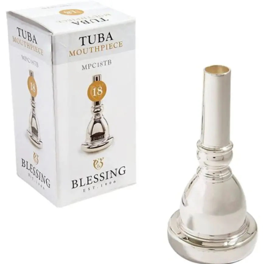 Blessing Mpc18tb Tuba Mouthpiece - Size 18 1