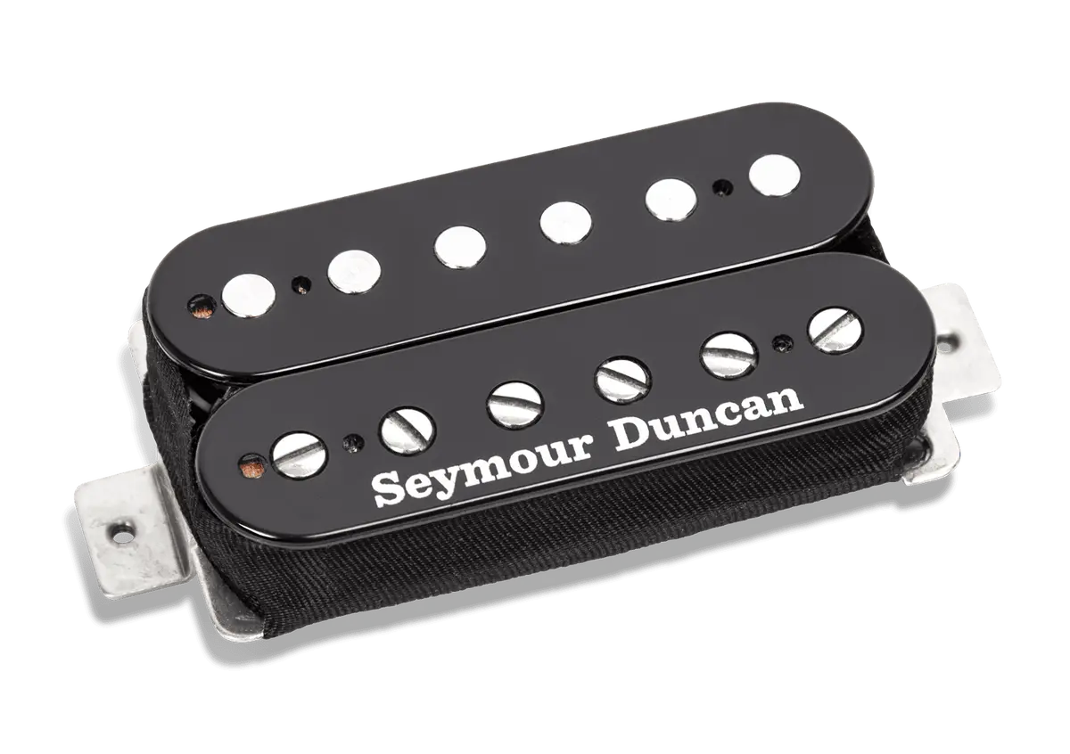 Seymour Duncan - Sh-11 - Custom Custom Bridge Humbucker Pickup - Black Finish/No Cover (11102-70-B) 1