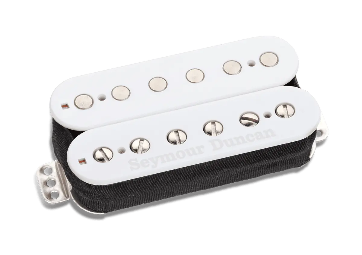 Seymour Duncan - Tb-5 - Duncan Custom Trembucker Bridge Pickup - Tremolo Spacing - White Finish (11103-17-W) 1