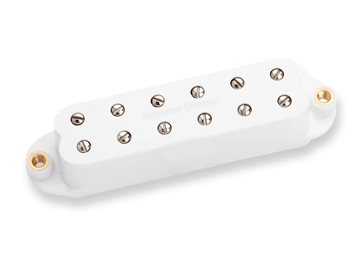 Seymour Duncan Sl59-1N - Little 59 For Strat - Strat Sized Paf Neck/Middle Pickup - White Finish (11205-21-W) 1