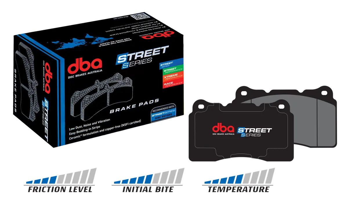 Dba Brake Pads Street Series 350Z/Skyline R32/33/34/V35 Stagea/Integra | Front Axle For Brembo Calipers 1
