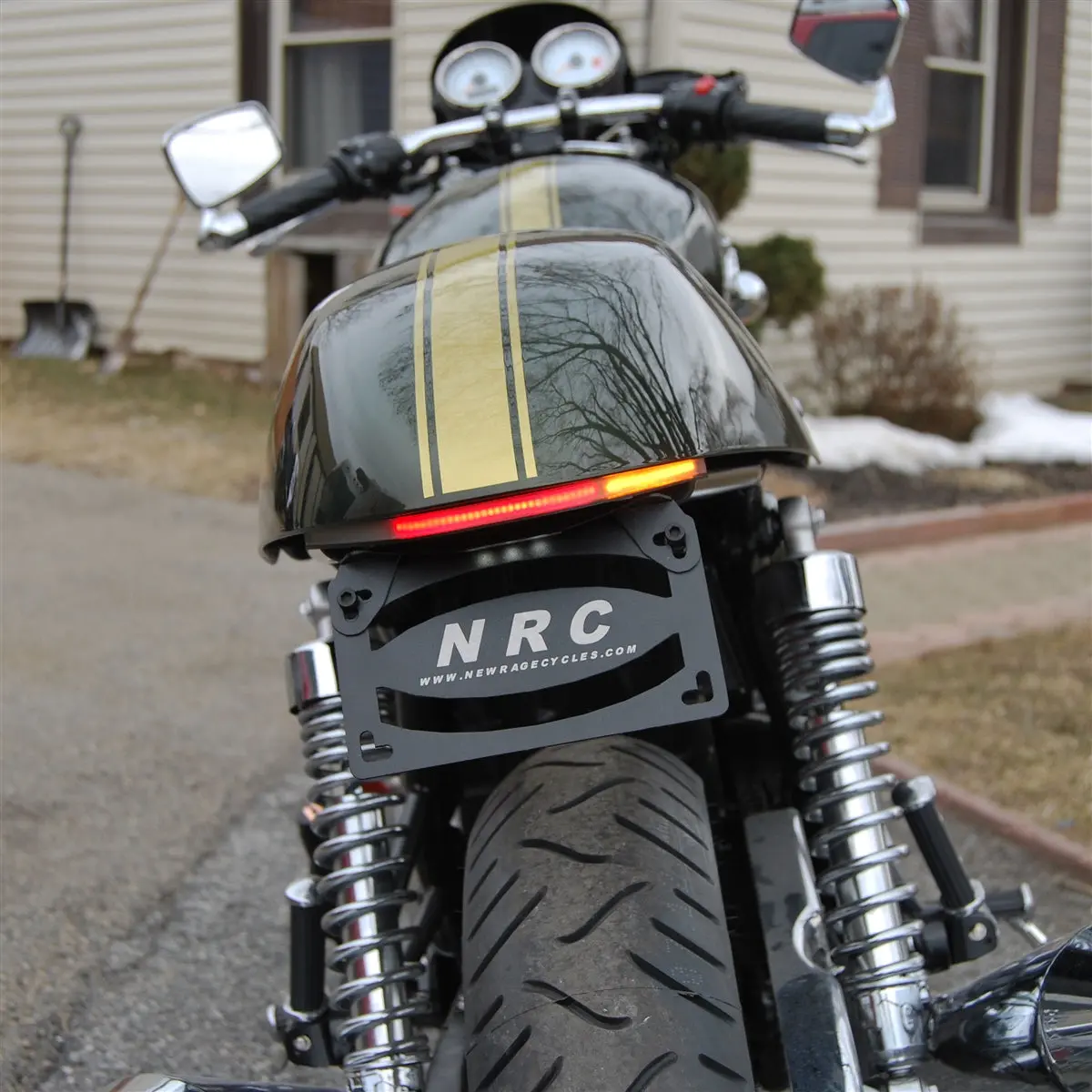 New Rage Cycles Led Fender Eliminator Kit - 2004 - 2015 Triumph Thruxton 1