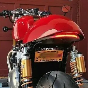New Rage Cycles Tucked License Plate Bracket Only - Thruxton 1200 / R 2