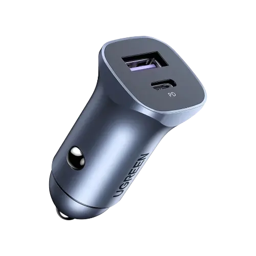 Ugreen 2 Port Fast Car Charger 1