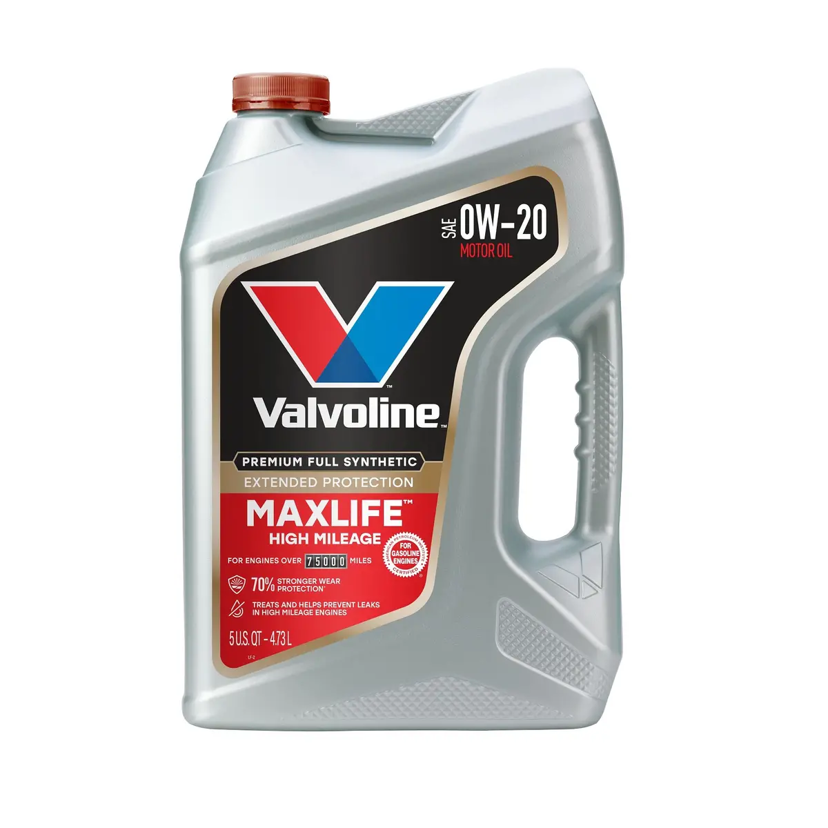 Valvoline Maxlife Extended Protection Full Synthetic High Mileage Motor Oil Sae 0W-20 1