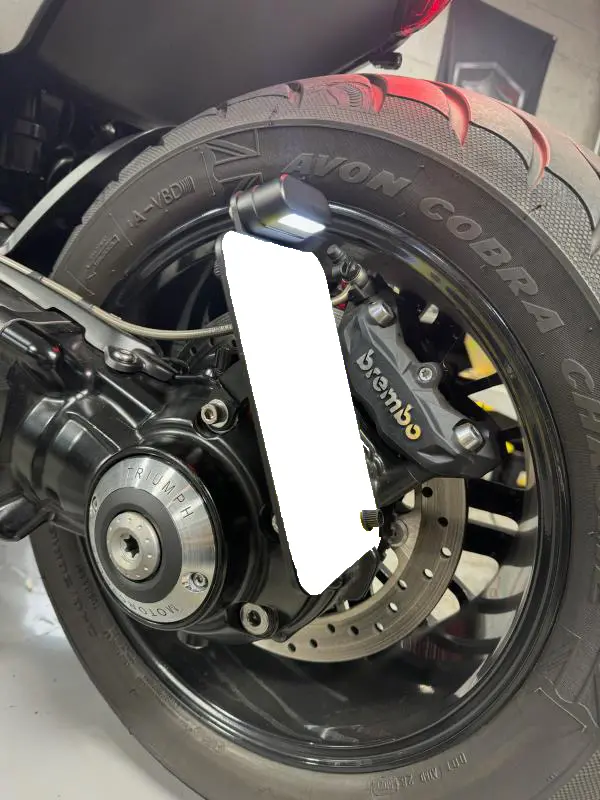 Sidemount License Plate Bracket - Triumph Rocket 1