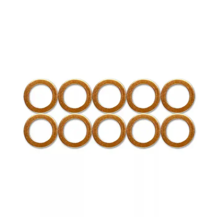 7/16 Copper Washer (10 Pack) 1