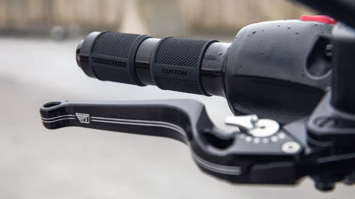 Wunderkind Custom Adjustable Brake And Clutch Levers - Triumph Bobber / Speedmaster / T120 2
