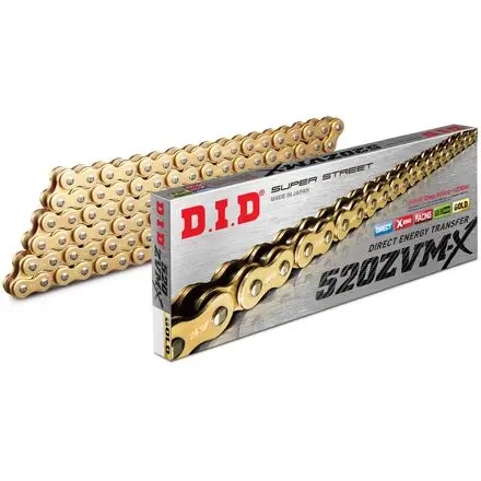 Did Zvmx-2 Super Street Gold X-Ring Chain - 520 - 120 Links 1