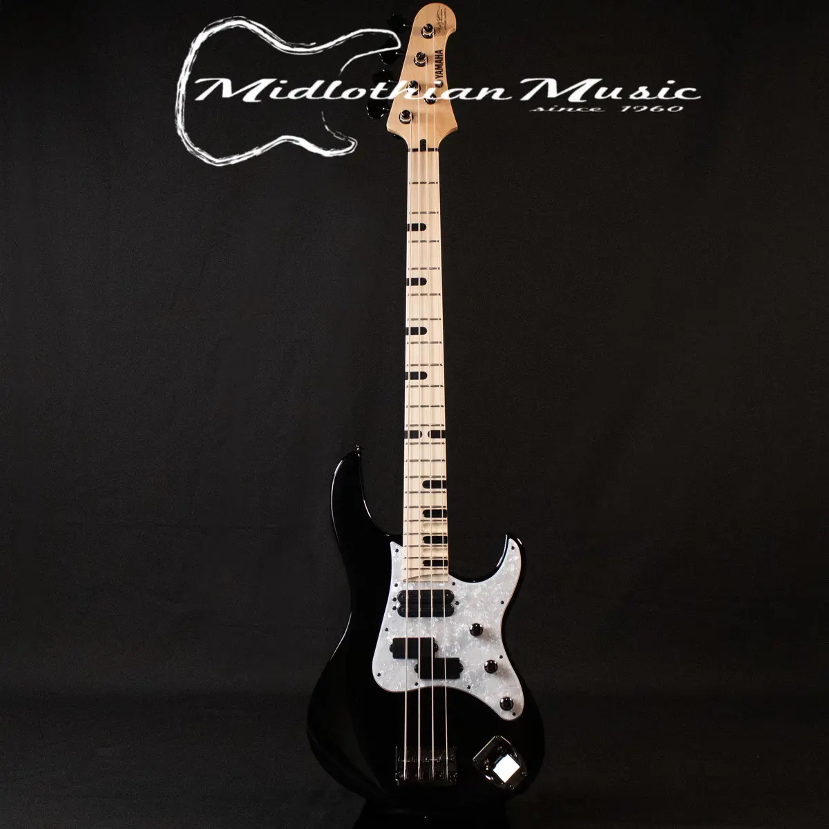 Yamaha Billy Sheehan Attitude Limited 3 - 4-String Bass Guitar - Black Gloss Finish W/Case (Discounted!) 1