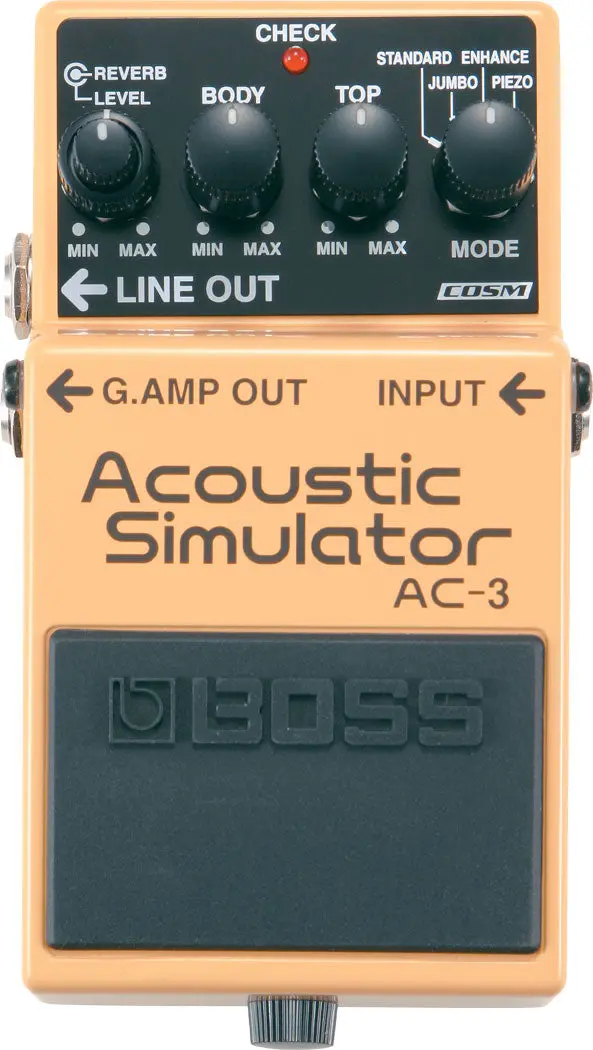 Boss Ac-3 Acoustic Simulator Pedal 1