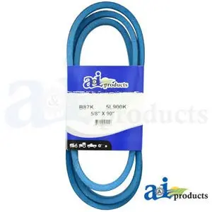V-Belt Replaces Exmark, Kubota, Mtd, Snapper, And Many More! | B87k90 1