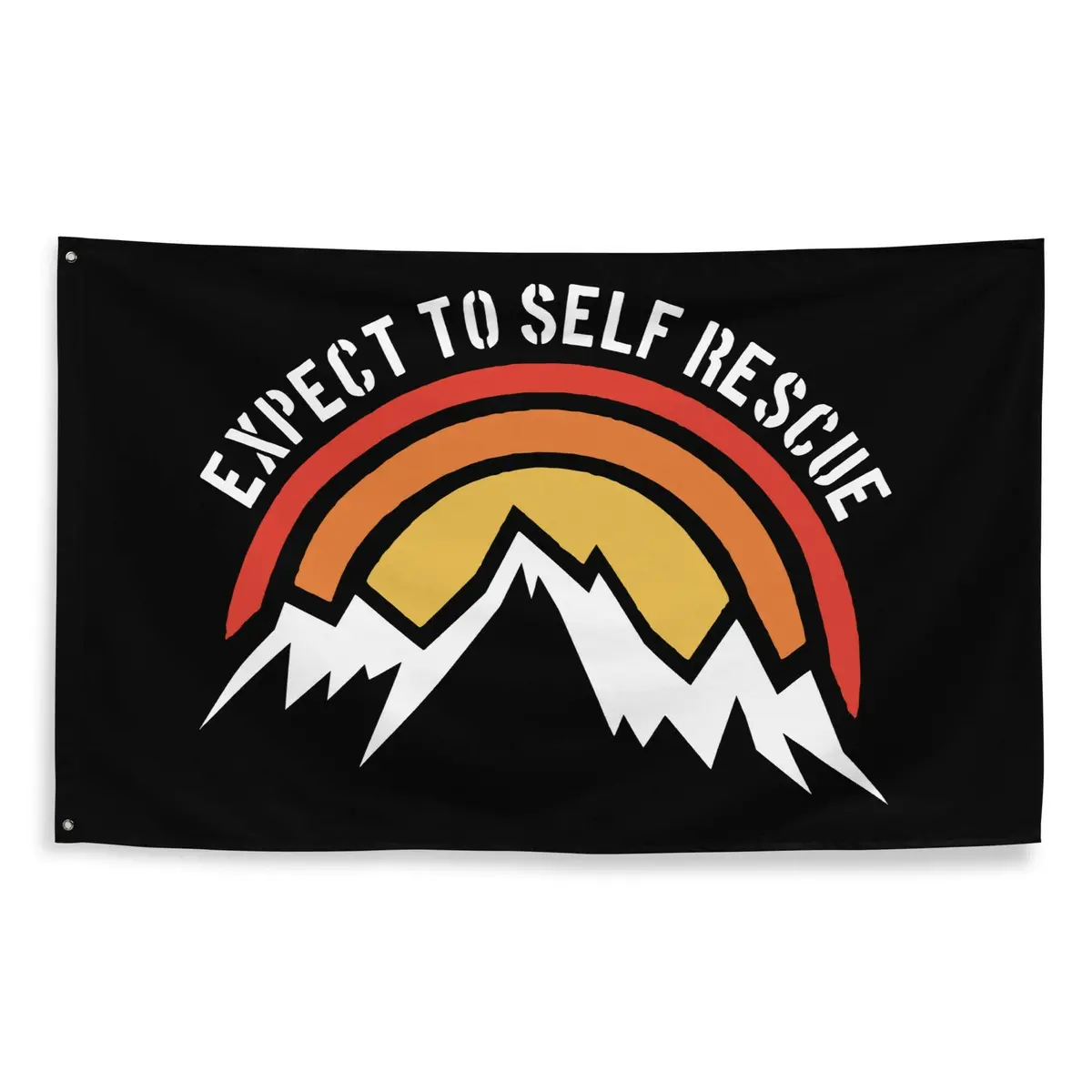 Flag - Expect To Self Rescue (Mountain) 1