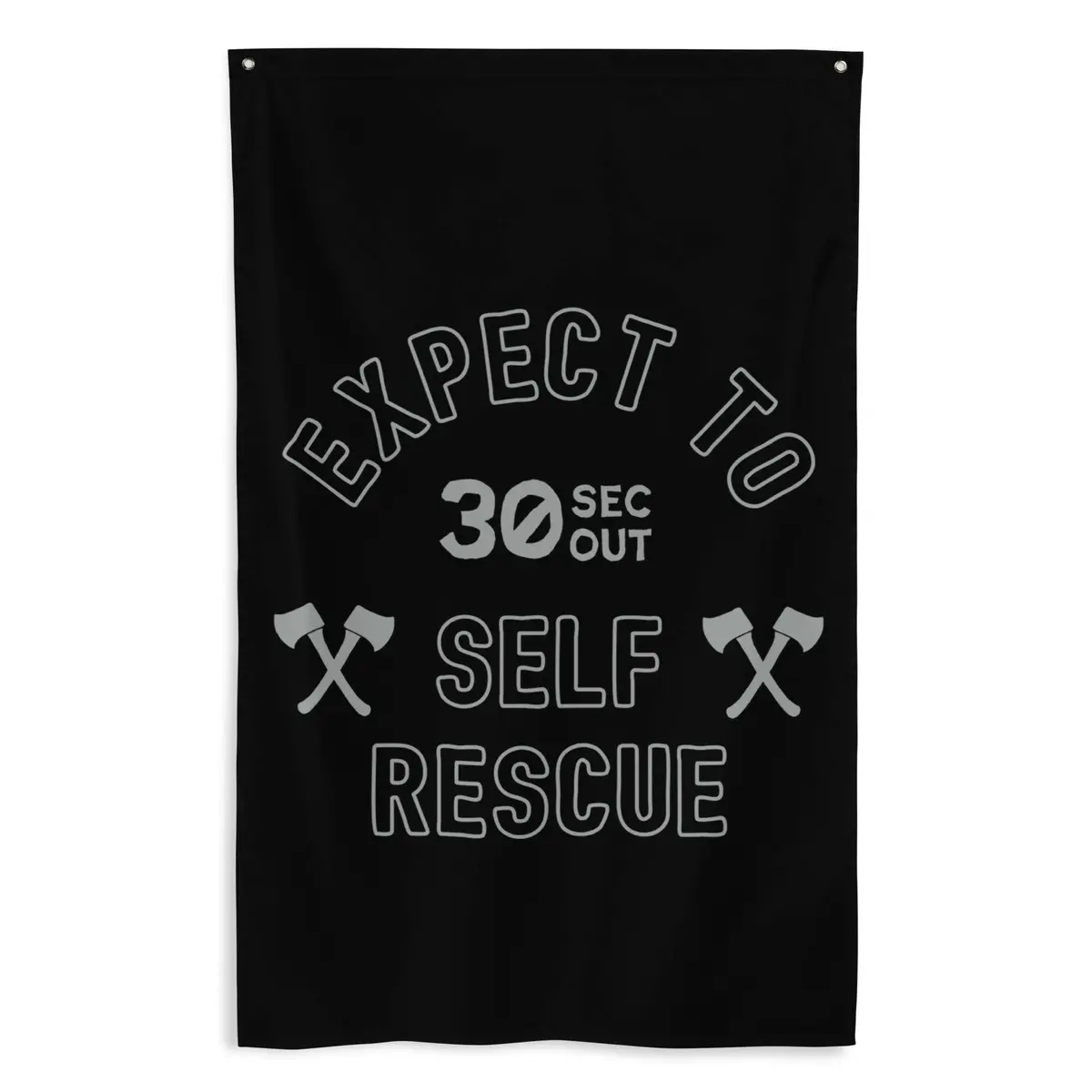 Flag - Expect To Self Rescue (Hatchet) 1