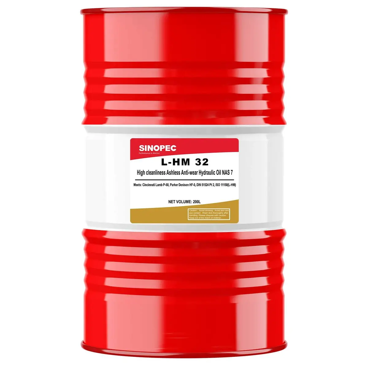 Ashless Iso 32 Zinc-Free Hydraulic Oil - 55 Gallon Drum 1