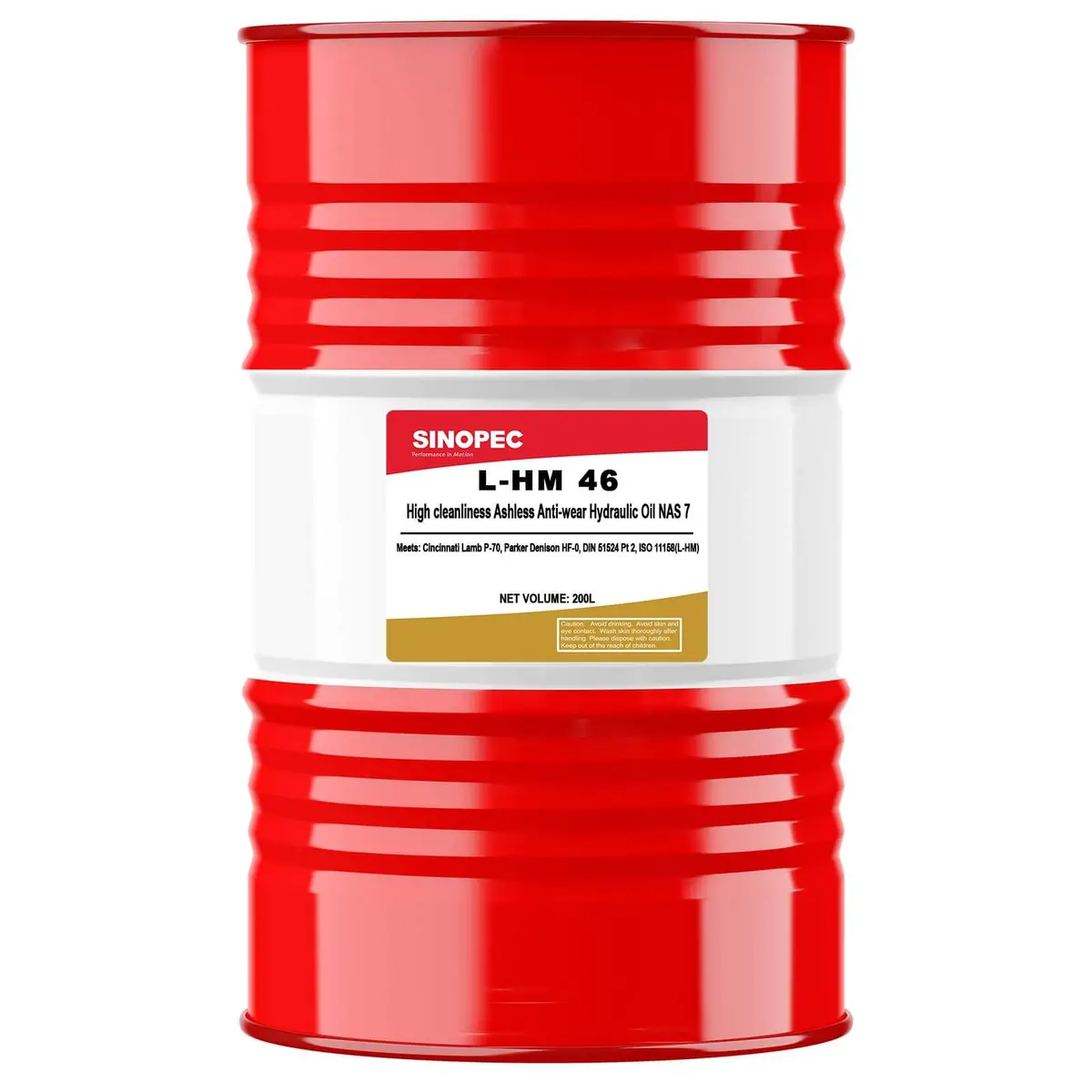 Ashless Iso 46 Zinc-Free Hydraulic Oil - 55 Gallon Drum 1