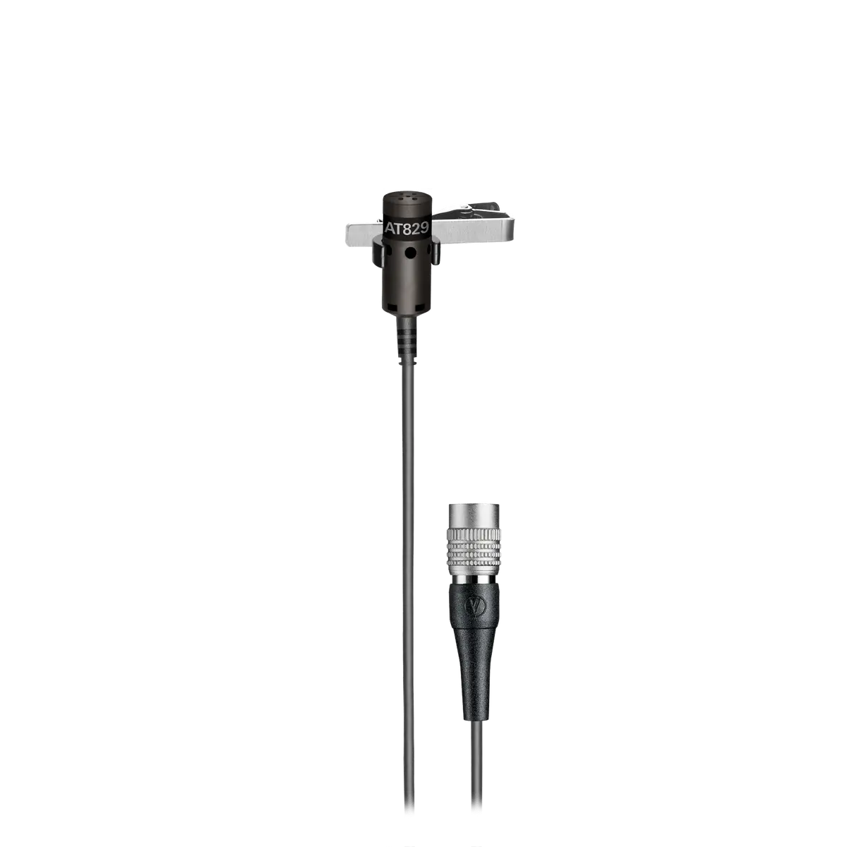 Audio-Technica At829 Cardioid Condenser Lavalier Microphone - Black Finish 1