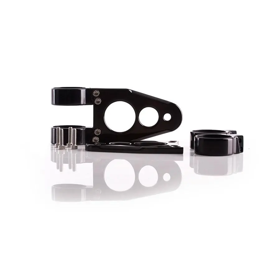 British Customs Billet Headlight Brackets - 41Mm 1