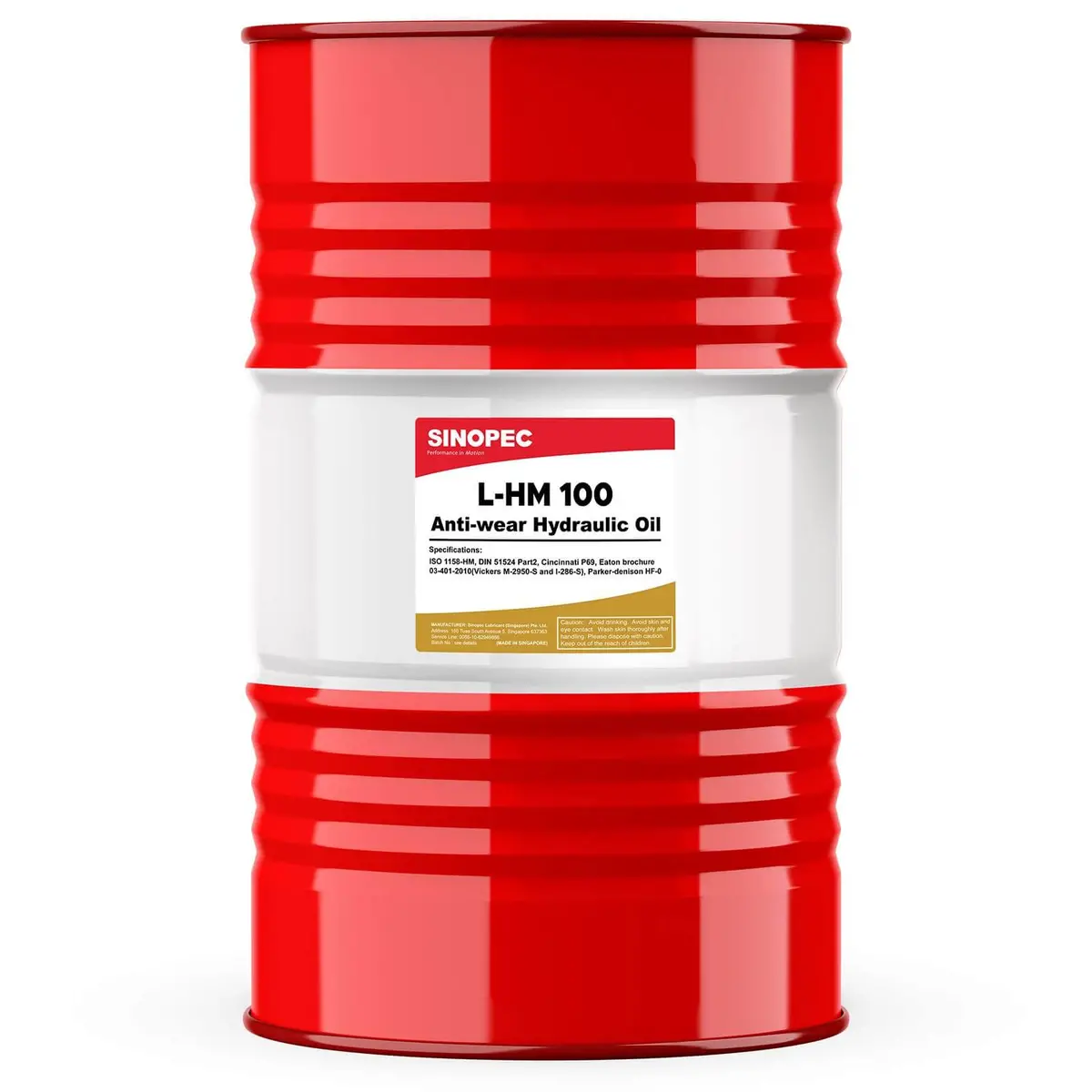Aw 100 Hydraulic Oil - 55 Gallon Drum 1
