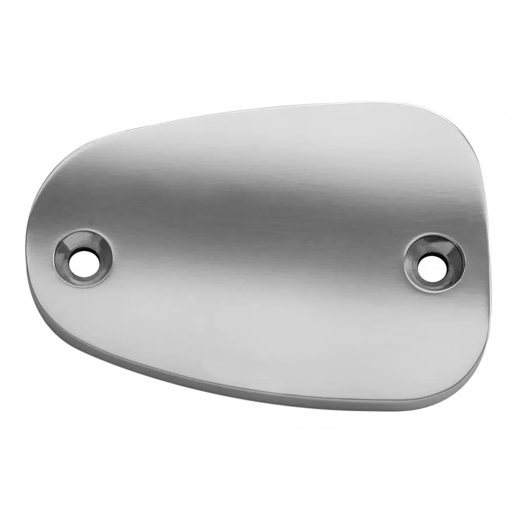 Motone Billet Brake Fluid Reservoir Master Cylinder Cap - Solid Polished 1