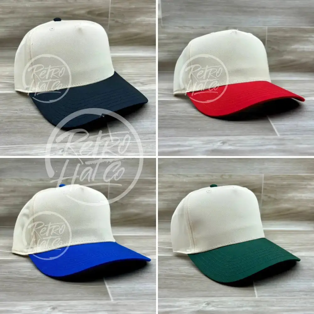 Blank Natural Two-Tone W/Snapback 1