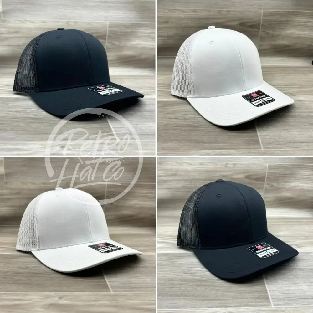 Blank Richardson 112 Meshback Trucker (Structured) 1