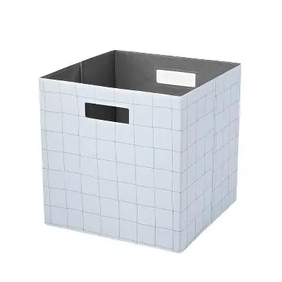 13" X 13" Blue Fabric Storage Bin - Brightroom 1