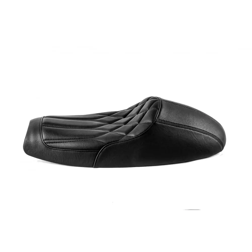 Motone Cafe Racer Seat - Diamond Back - Air Cooled Triumph Bonneville, Thruxton, Scrambler 1