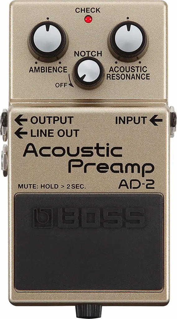 Boss Ad-2 Acoustic Preamp 1