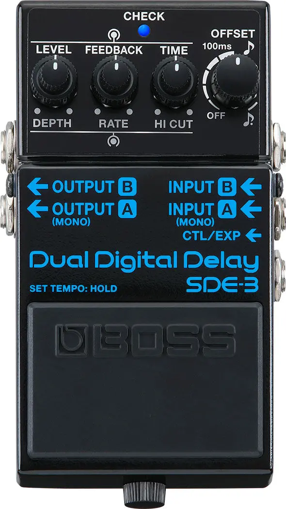 Boss Sde-3 Dual Digital Delay 1