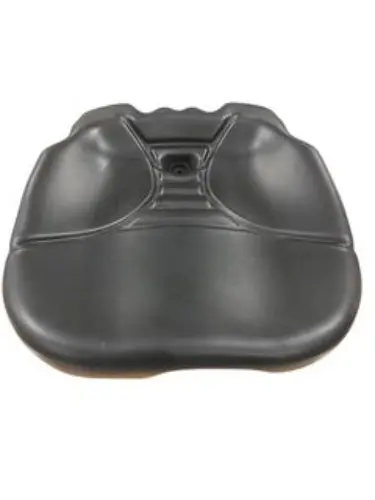 Helmar, Replacement Seat Cushion, Nissan Forklift, Black Leather 1