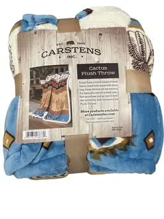 Carstens, Cactus, Throw Blanket, 54X68 1