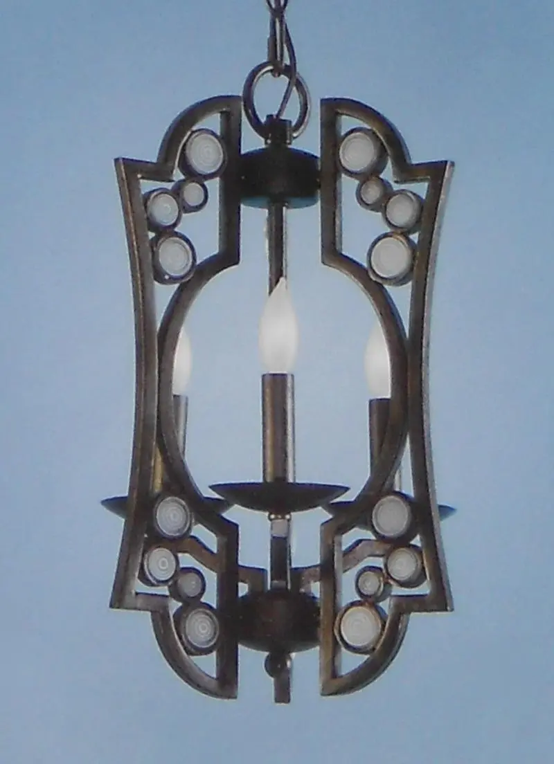 Authenticity Lighting 15-0012-03-19 Celestial 11 Inch Foyer Pendant 1