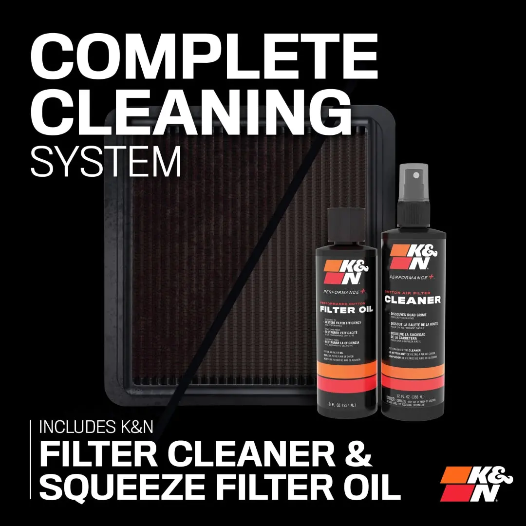 K&N Air Filter Recharger Service Kit - Squeeze Black 2