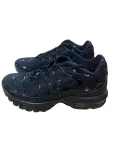 Nike, Kids, Air Max Plus, Shoes, Black, Size 1 1