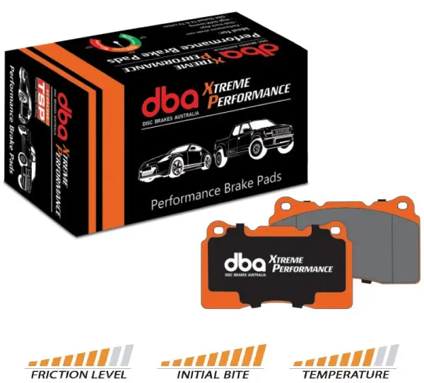 Dba Xtreme Performance Rear Brake Pads 350Z, Evo 5-9, Brz/Gt86, Skyline Gtr R32/33/34, Impreza, Forester 1