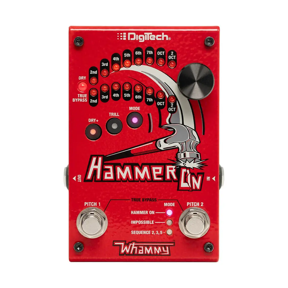 Digitech Hammeron - Instantaneous Pitch-Shifter Guitar Effects Pedal 1