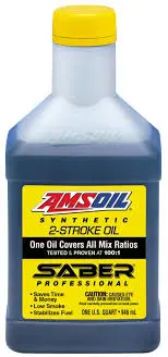 Saber Pro Synthetic 100: 1 Pre-Mix 2 Cycle Oil 1